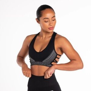 NWT Pursue Fitness Impulse Seamless Sports Bra - Black - Size S